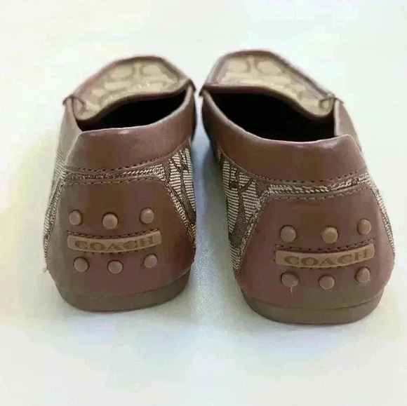 Women's Coach Lock Up Driver Loafers Size 6 - Picture 6 of 7